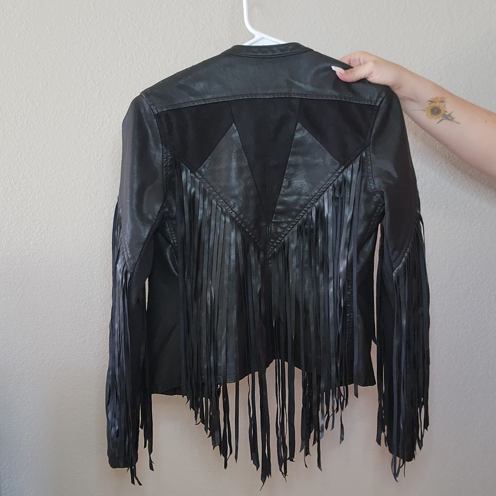 BLANK NYC Pleather jacket